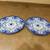 TWO English Staffordshire Flow Blue China CONWAY Plates New Wharf Pott 1 thumbnail