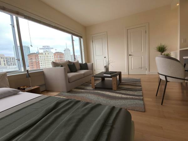 $3,050 / 405ft2 - Stunning Studio Available Soon! Modern & Great View (nob hill)63664219663875121