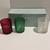 Partylite Holiday Lites Votive Trio P9096U green red clear Christmas 3 thumbnail