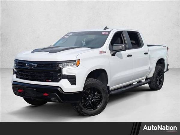 2023 Chevrolet Silverado 1500 LT Trail Boss 4x4 4WD Chevy Truck Crew cab AUTONAT 1