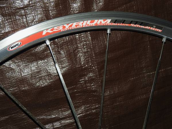 【ジャンク】Mavic Ksyrium EliteS リアのみ ジャンク】Mavic Ksyrium EliteS リアのみ - メルカリ