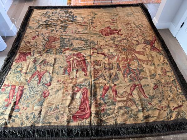 Tapestry Romulus & Remus Renaissance Style Large 1