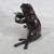 Frog/Toad Bronze Tone Solid Brass Vintage Taper Candle Holder 5 thumbnail
