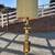 Antique Brass Candlestick Table Lamp – Mid‑Century Regency, 33″ Tall, Pati 1 thumbnail