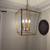 Gardner 4 - Light Faux wood and gold Contemporary Lantern Chandelier 2 thumbnail