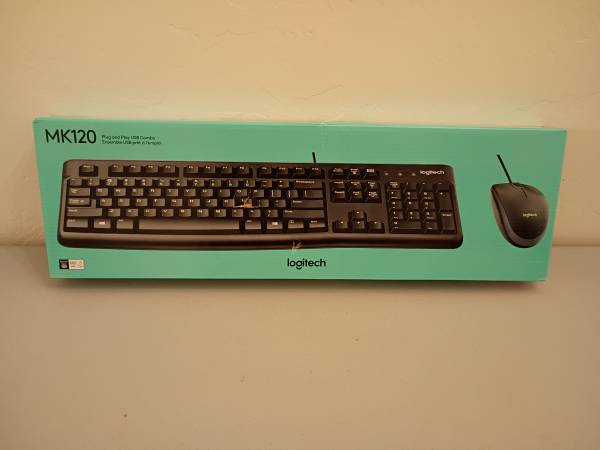 Logitech MK120 Keyboard and Mouse Combo 1