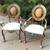 Rattan Metal Claw Foot Chair Set 1 thumbnail