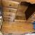 Vintage solid maple 2 piece secretary desk 2 thumbnail