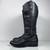 FRYE MELISSA BUTTON BLACK LEATHER KNEE LENGTH RIDING BOOTS  WOMENS SIZ 2 thumbnail