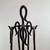 Cast Iron Fireplace Tool Set Poker Brush Stand and more 3 thumbnail