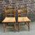 2 Antique Hitchcock Stencil Rush Seat Side Chairs 1940's 15 thumbnail