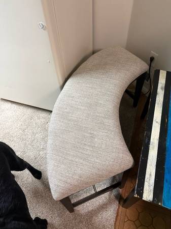 Two chairs and matching bench 1