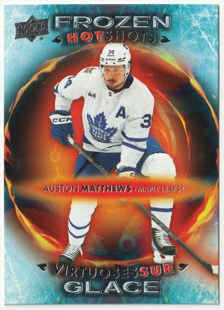 24-25 Tim Hortons Frozen Hotshots Auston Matthews Maple Leafs 1