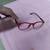 Eye Glasses, Red & Black Matte Finish 3 thumbnail
