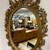 Vintage Bassett Gold Glitter Ornate Oval Mirror 1 thumbnail