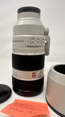 Sony 100-400 F4.5 GM 1