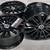 18 inch Mercedes wheels rims 18x8 offset et 38 gloss black (4) 5 thumbnail