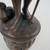 Vintage Art Deco Woman Geese Shepherd Metal Sculpture 11" Tall 9 thumbnail