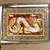 Vintage Thai KALAGA Dragons Tapestry Hand Embroidered 3D Wall Frame 2 thumbnail