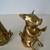 Pair of Vintage Solid Brass Piggy Bookends 11 thumbnail