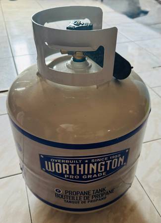New empty propane tank 1