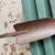 VINTAGE WOODEN GREEN TRUG WITH SHOVEL 7 thumbnail