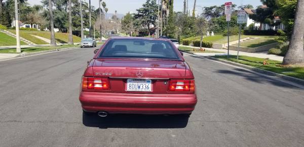 1999 mercedes-benz sl 500 roadster 97k original mile runs perfect - $5,900 (los angeles)63618174883457123