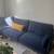 Sectional sofa / couch. Great condition. Blue. 2 thumbnail
