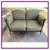 Michael Taylor Montecito Outdoor Loveseat 12 thumbnail