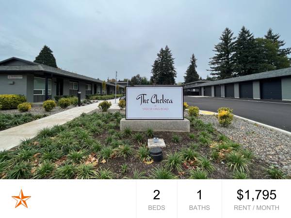 $1.795 / 2 habitaciones - ¡Increíble piso de 2 dormitorios! Estacionamiento asignado, patio, lavadora/secadora y admitimos mascotas! (Milwaukie)63831327761027120