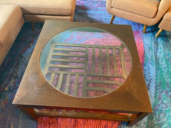 Cherry Wood Coffee Table 1