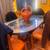Glass dinning table 6 seat set 1 thumbnail