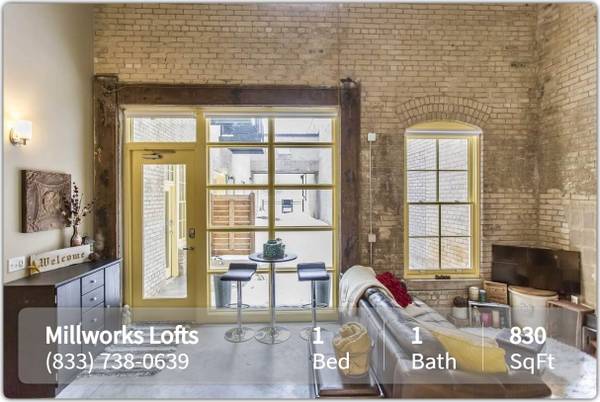$1,352 / 1br - 830ft2 - Enter into a world of comfort: 1 BR, 1 BA, 830 Sq Ft! (Minneapolis)63868701053571121