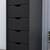 Nordli chest of drawer 4 x 1, new, black 3 thumbnail