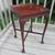 1920 Solid Mahogany, Hand Carved End-Table (Mint Cond, Very Sturdy) 1 thumbnail