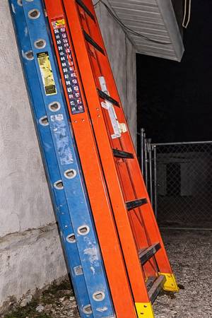Werner 8ft Fiberglass Ladder 1