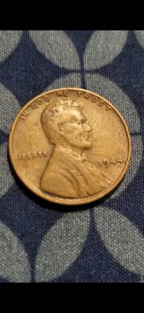 1944 error wheat penny 1