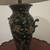 Table Lamp Hand Painted Black Lacquer Asian Oriental Lamp 6 thumbnail