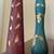 Set of 3 GORGEOUS decorative glass bottle/vases 6 thumbnail