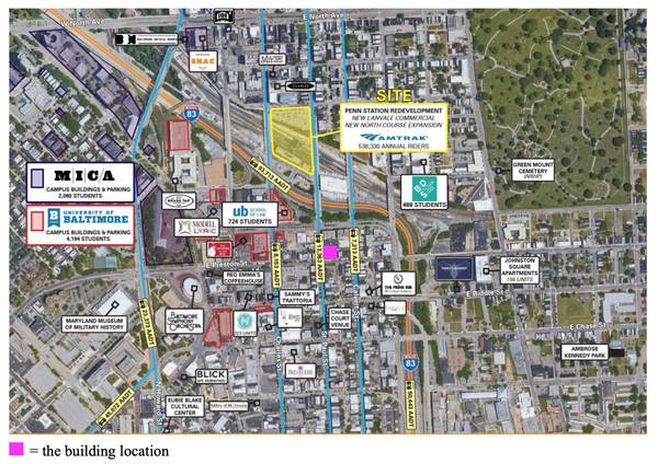 $835 Office space for Rent in Mount Vernon-1307 Saint Paul Baltimore City (baltimore)63694836021763122