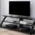 Spacious Glass Metal Entertainment Center  Pickup Only 4 thumbnail