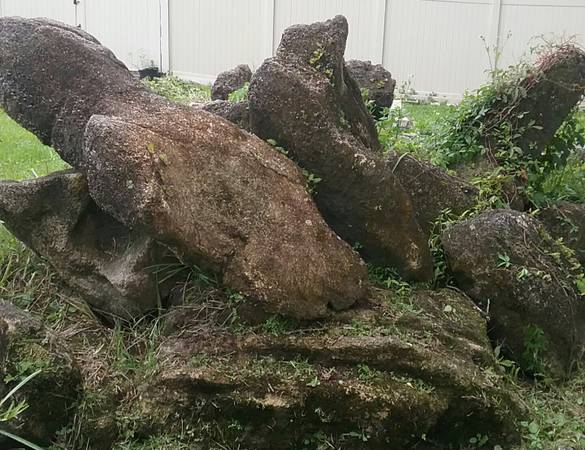 Various Size Coquina Stones 1