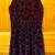Design Lab Black Burgundy Sleeveless Velvet Party Mini Dress Size XS 3 thumbnail