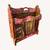 Beautiful wood antique magazine holder, oversized. 1 thumbnail
