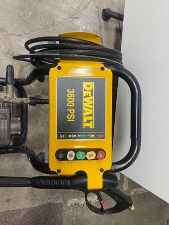 Dewalt pressure washer 1