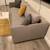 CB2 Grey Sleeper Sofa 4 thumbnail