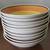 VTG Serving Plates NASCO CERAMICA CARMEL Japan Yellow, Orange BK/WT 6 thumbnail