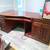 Executive style solid wood desk 1 thumbnail