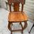 Large Antique School Desk With Solid Wood Chair. 11 thumbnail