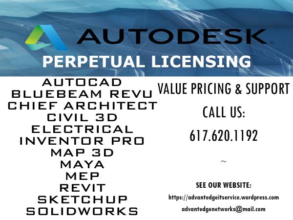Permanent Versions of AutoCAD, Bluebeam, C3D, Revit and More 1